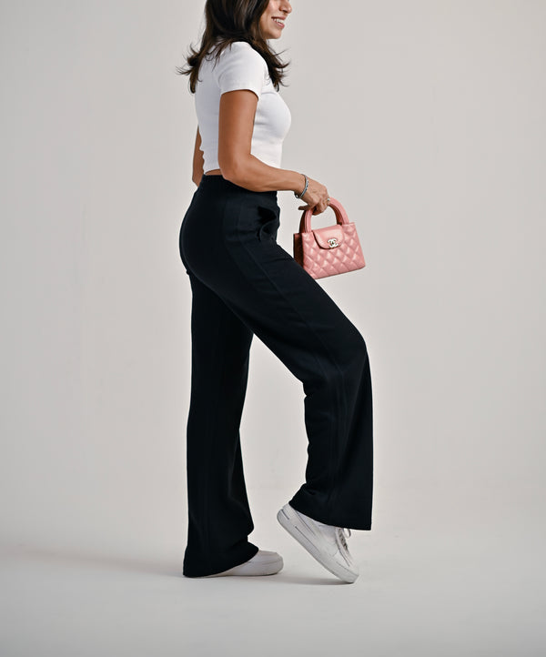 The Wide Leg Pant In Black