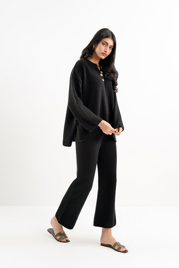 The Luxe Lounge Set in Black