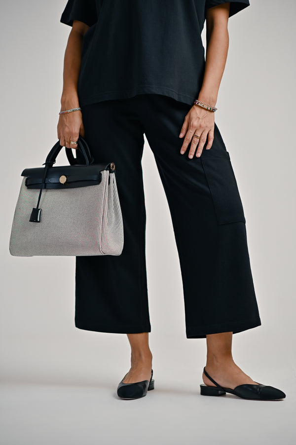 The Cropped Pant In Black