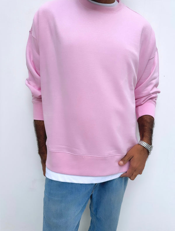 The Ultimate Crewneck In Pastel Pink (Unisex)
