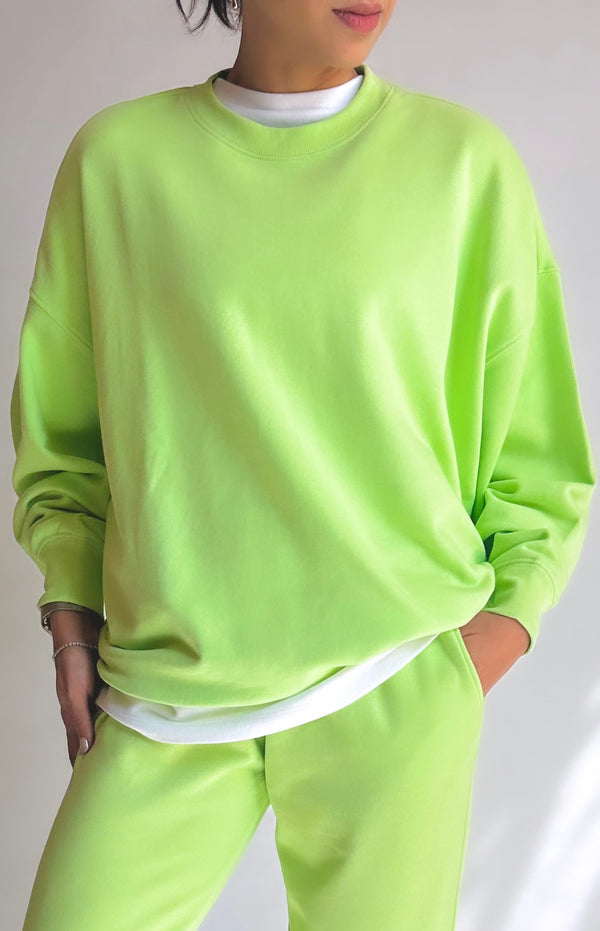 The Ultimate Crewneck In Pistachio Ice Cream (Unisex)