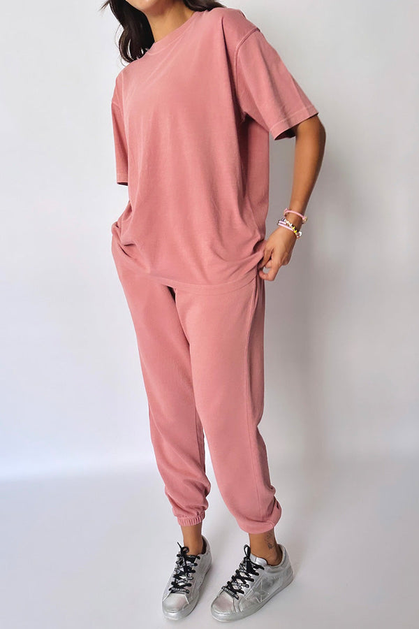 The Boyfriend Tee in Nantucket Red