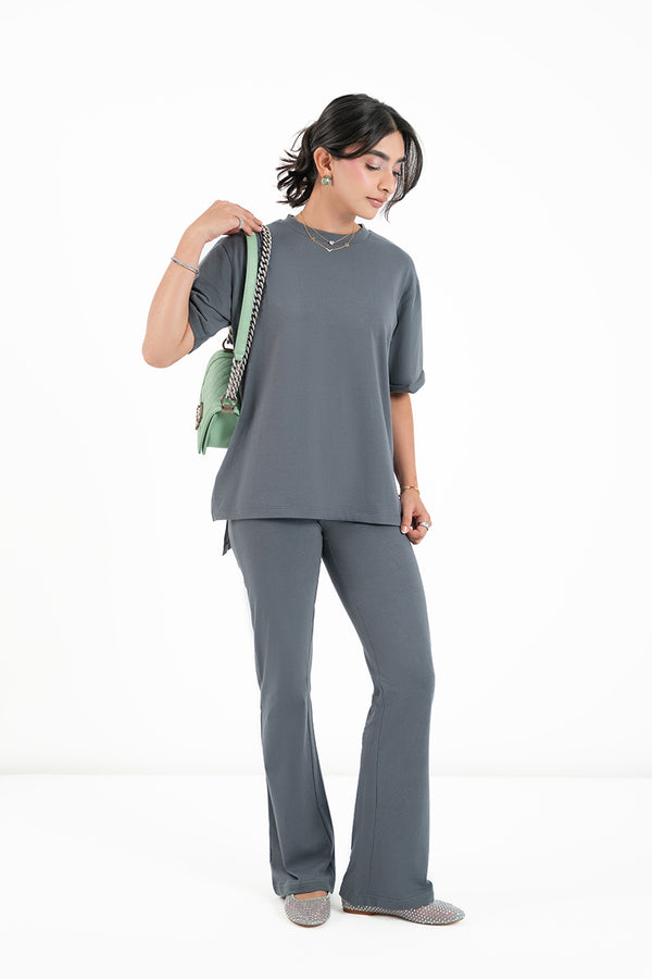 Summer Flare Lounge Set In Pebble