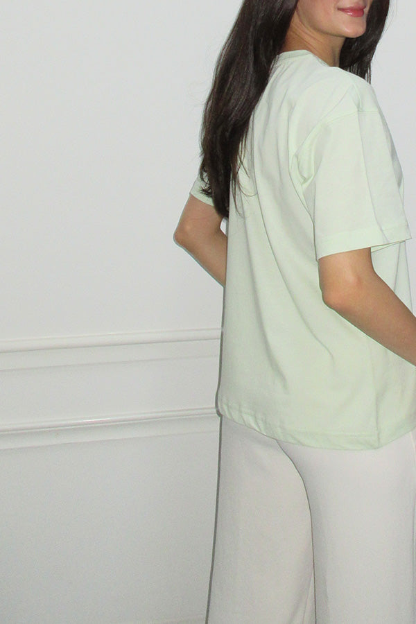 The Boyfriend Tee In Bok Choy