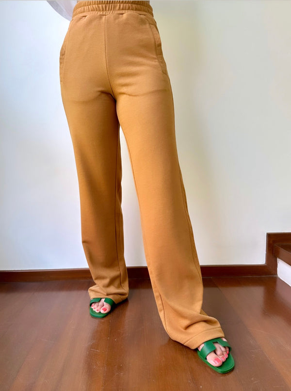 The Wide Leg Pant In Tostado