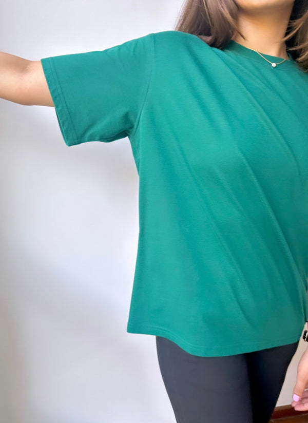 The Boyfriend Tee In Sacramento Green