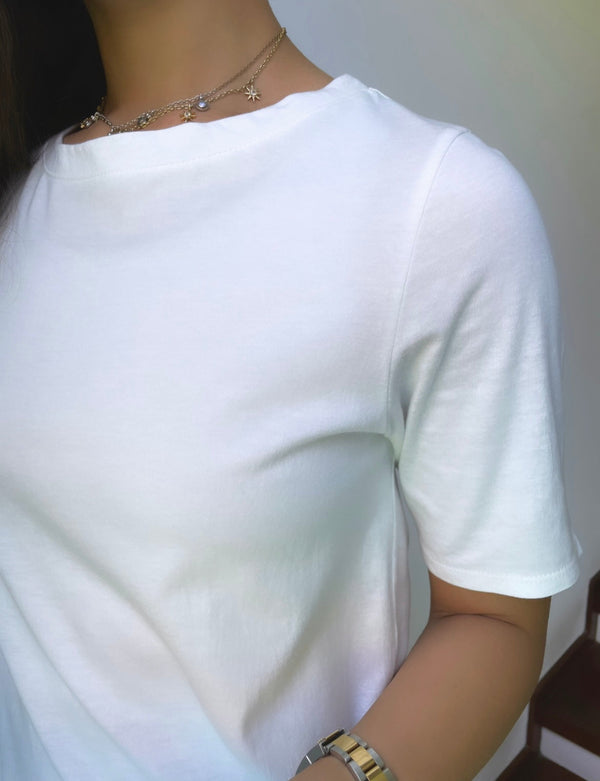The Essential Tee In White