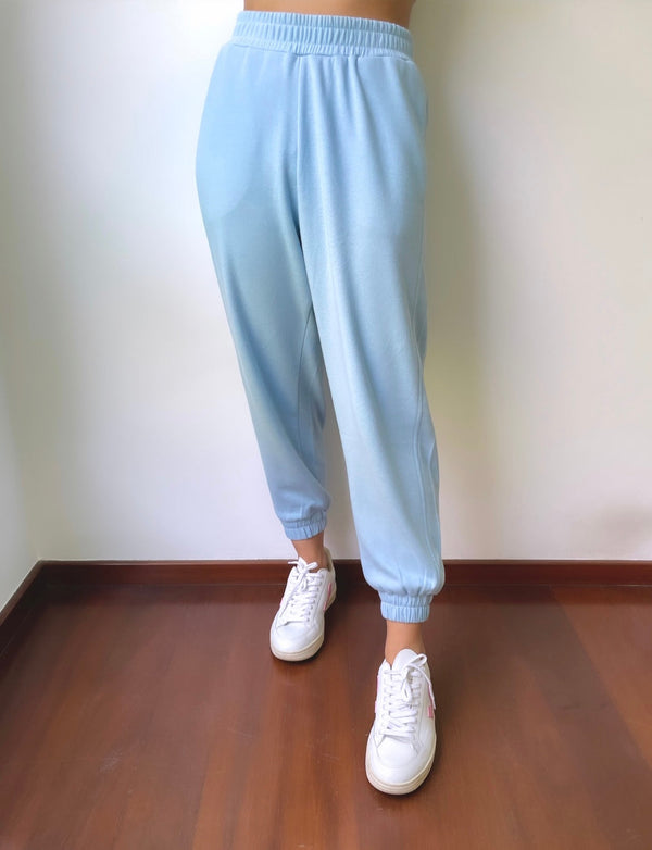 The Relaxed Jogger In Winter Blue