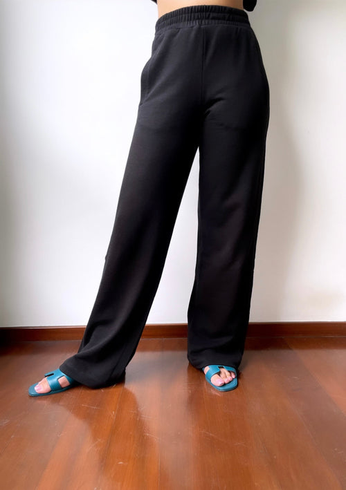 Raw Hem Yoga Pants in Charcoal (S-XL) – The Purple Lily
