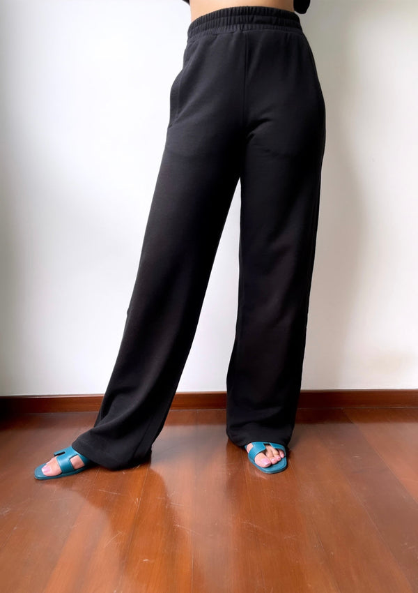 The Wide Leg Pant In Black