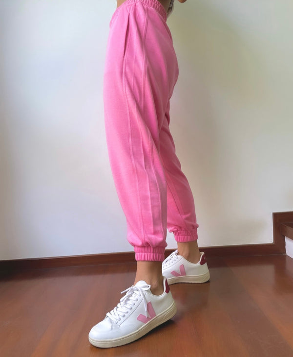 The Relaxed Jogger In Candy Pink